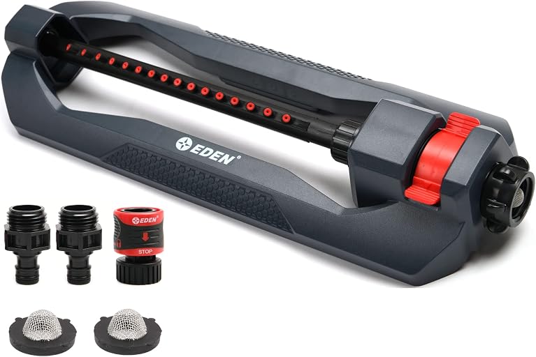 Eden green 16-nozzle oscillating sprinkler, exact ASIN B09N9ZQWQS